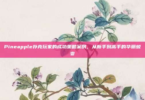 Pineapple扑克玩家的成功策略案例，从新手到高手的华丽蜕变