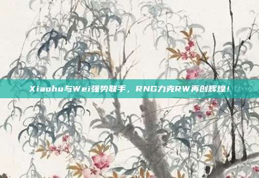 Xiaohu与Wei强势联手，RNG力克RW再创辉煌！