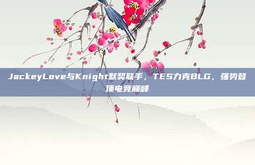 JackeyLove与Knight默契联手，TES力克BLG，强势登顶电竞巅峰